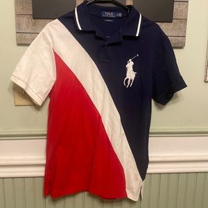 Mens short sleeve Polo. Size L